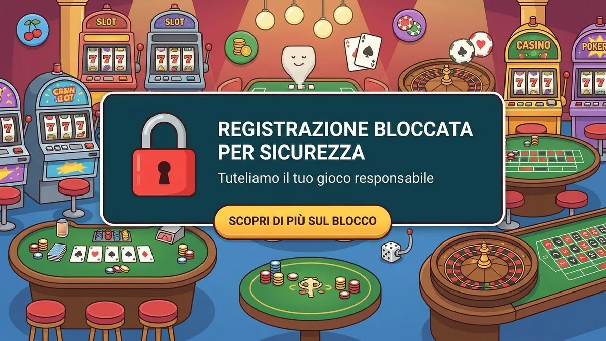 Registrazione con bonus